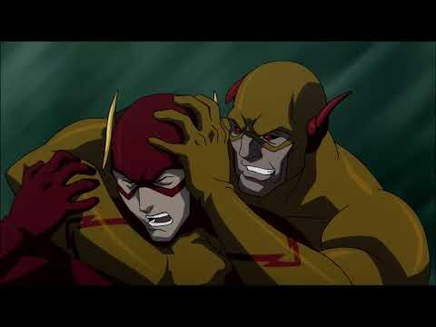 Flash Vs Reverse Flash  (Justice League : Flashpoint Paradox)