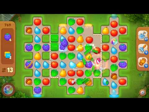 Gardenscapes Level 769 NO BOOSTERS