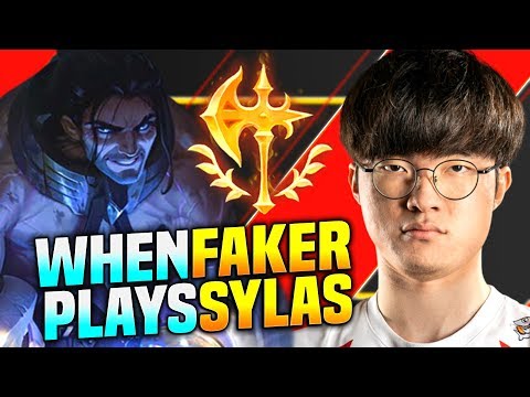 WHEN FAKER PLAYS SYLAS MID! - SKT T1 Faker Plays Sylas vs Nocturne Mid! | Season 2020 KR SoloQ
