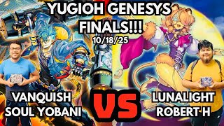 Yugioh Genesys Finals: Vanquish Soul Vs Lunalight!