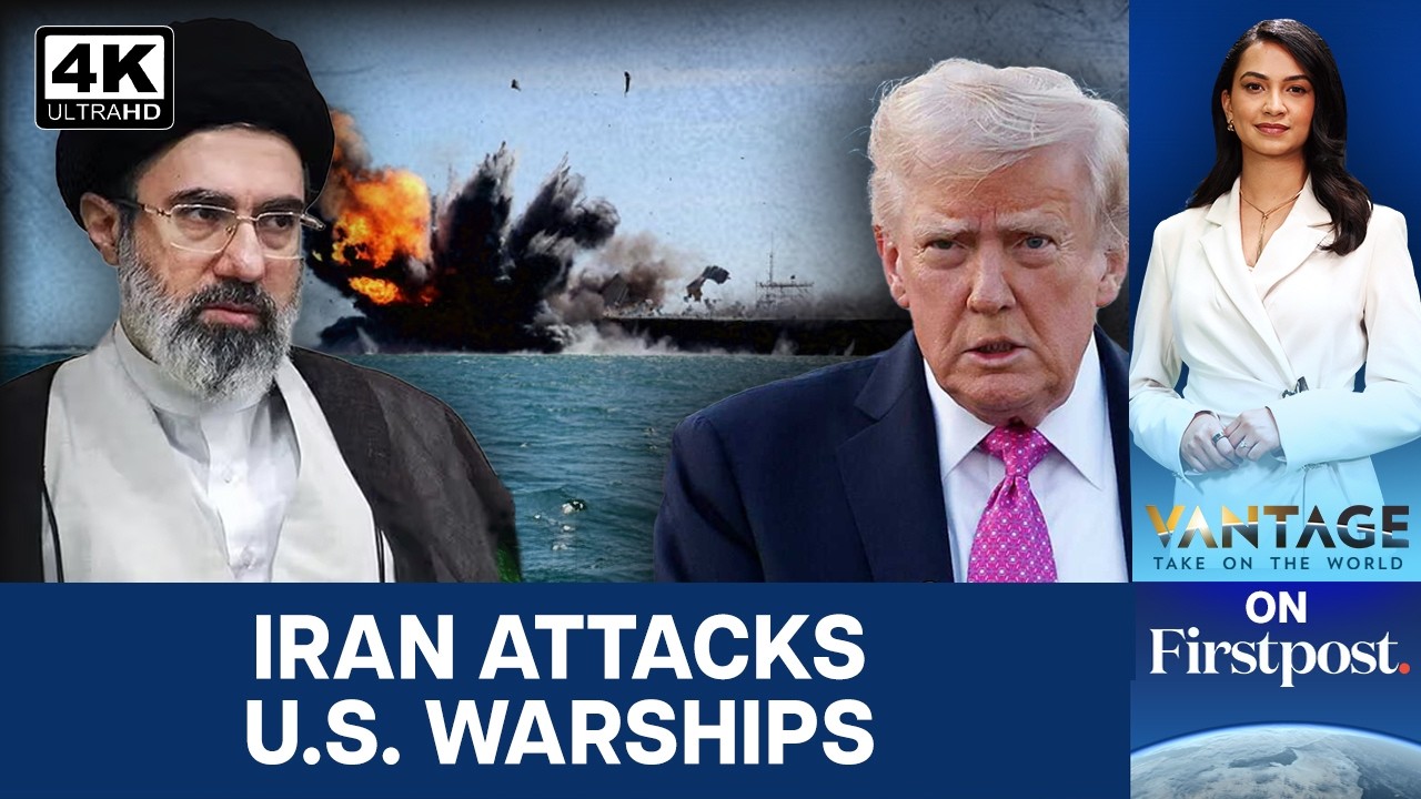 US ‘Disables’ Iranian Ships in Hormuz as Trump Hopes for Deal | Vantage on Firstpost | 4K