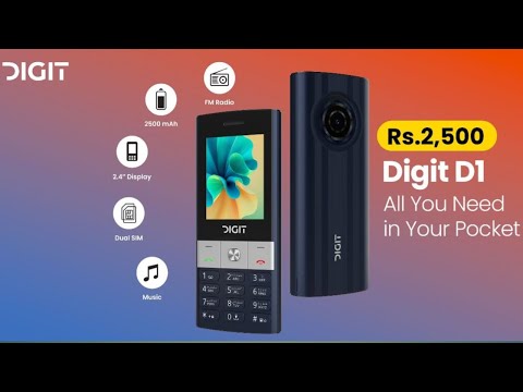jazz Digit D1 New Keypad Mobile 2025 | Digit 4g Keypad Mobile Price Pakistan