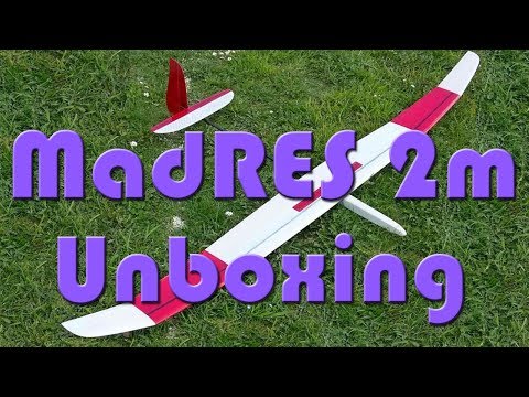 Unboxing the MadRES 2 Meter RES Competition Sailplane