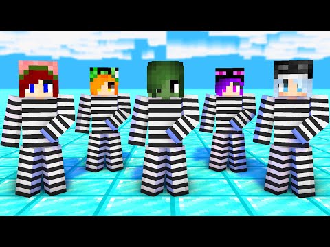 MONSTER SCHOOL : SIMPLE DIMPLE PRISON MONSTER GIRLS - MINECRAFT ANIMATION
