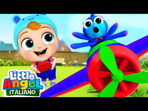 È arrivato il ragnetto Whiskey 🕷🕸 Cartoni Animati con Gianni Piccino - Little Angel Italiano