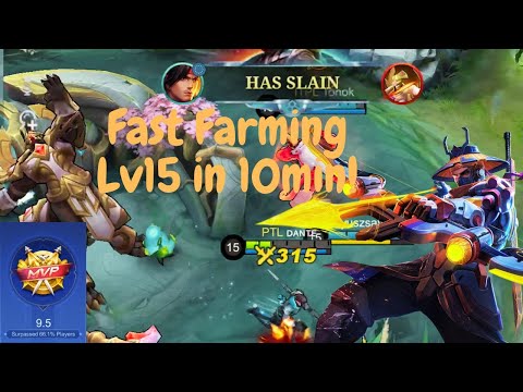 10MINS Lv15!! New YSS Fast Farming Route - Build Top 1 Global YSS ~ MLBB