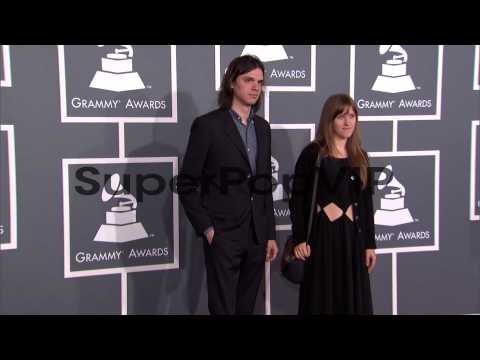 David Longstreth, Amber Coffman at The 55th Annual GRAMMY...