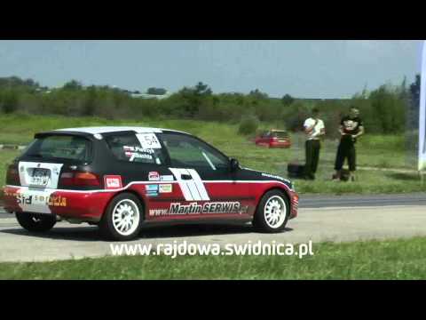 VI Runda Crusar Cup 2012 - Marcin Pietrzyk - Honda Civic - Rajdowa Świdnica