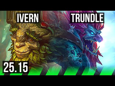 IVERN vs TRUNDLE (JGL) | 800+ games, 20k DMG, 5k comeback | EUW Master | 25.15