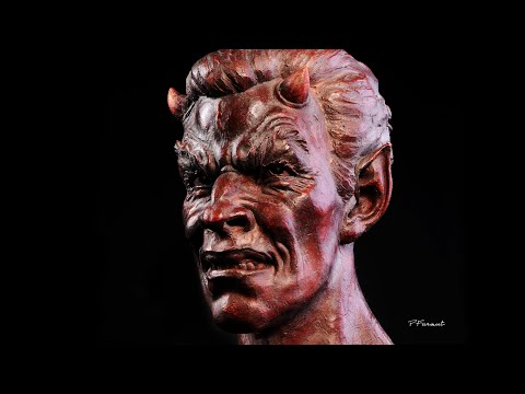 Sculpting "Before the Devil has Time"