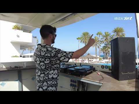 Tech House Vibes at Ibiza's Jet Pool Party  - DJ Thomas Living Live #ibiza Part2