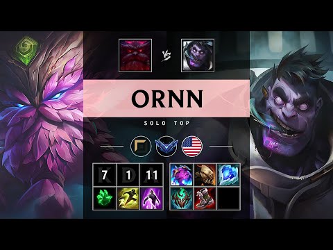 Ornn Top vs Dr. Mundo - NA Diamond Patch 25.13
