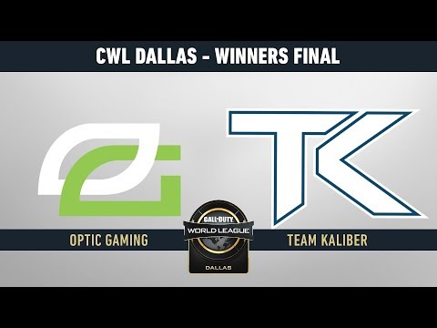 OPTIC GAMING VS TEAM KALIBER - FINAL WINNER BRACKET - #CWLDALLASLVP