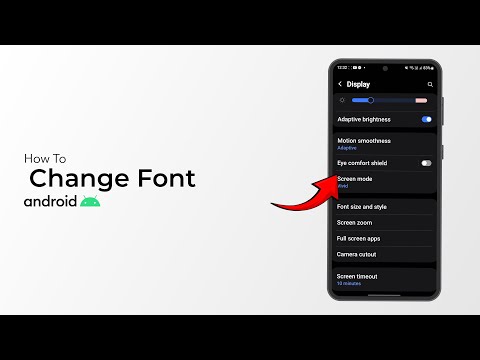 How To Change Font On ANY Android?
