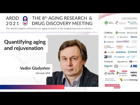 Vadim Gladyshev presents at ARDD 2021