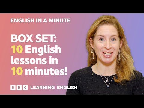 跟著BBC學英文十分鐘內上十堂英文課！ (BOX SET: English In A Minute 10 – TEN English lessons in 10 minutes!)