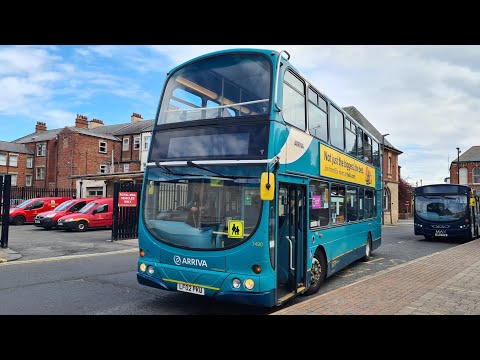 *Duplicate Journey* 7490/LF02 PKU-Arriva Northumbria-Volvo B7TL/Wright Eclipse Gemini