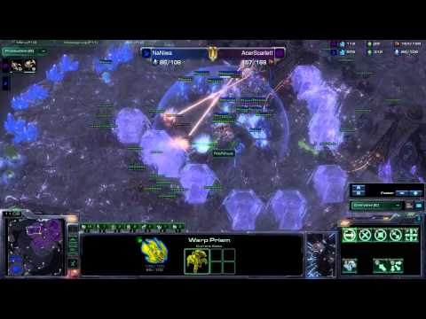 Acer Scarlett vs NaNiwa StarCraft II Progamer Cast