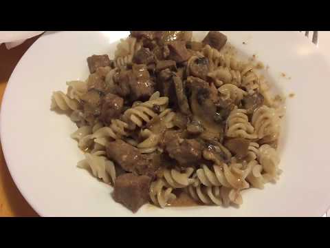 Beef Stroganoff in an Instant Pot - Slow Cooker Mode,...