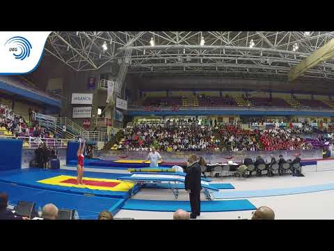 Mariana CARVALHO (POR) - 2016 Double Mini Trampoline Europeans, final