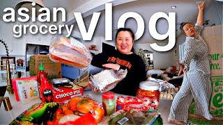 VLOG: asian food grocery haul!!! + attempting to dance like a pro, current coffee obsession, cooking