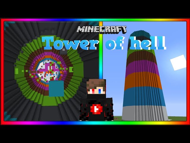 The Tower Of Hell Minecraft Map - logo de tower of hell roblox