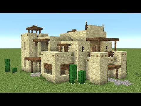 Shock Frost - Minecraft - How to build a desert survival house