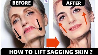 🛑 CHISELED JAWLINE EXERCISE | LIFT SAGGY SKIN, JOWLS, LAUGH LINES, FOREHEAD LINES, EYE WRINKLES