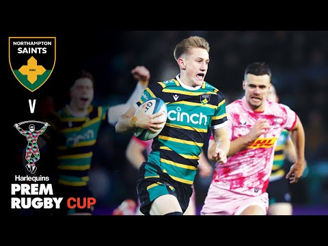 HIGHLIGHTS: Northampton Saints v Harlequins | PREM Rugby Cup 2025/26