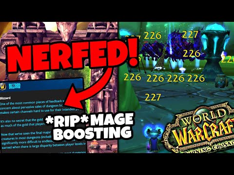Mage Boosting is DEAD in TBC Anniversary - HUGE Nerfs | The Burning Crusade