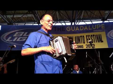 Santiago Jimenez Jr. #1 Tejano Conjunto Festival in San Antonio 2012