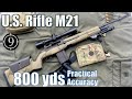 M21 to 800yds: Practical Accuracy  (Leupold Mk4 LR/T 3.5-10x40mm, M14/M1a sniper)
