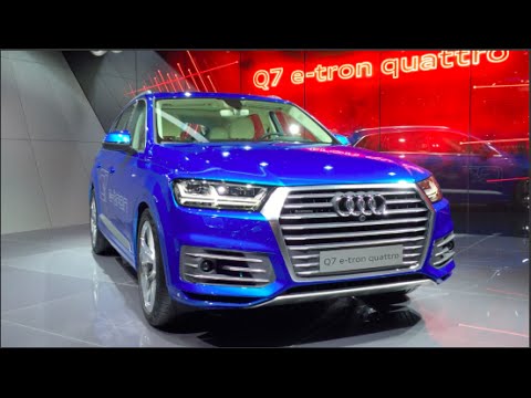 Audi Q7 e-tron quattro 2015 In detail review walkaround Interior Exterior