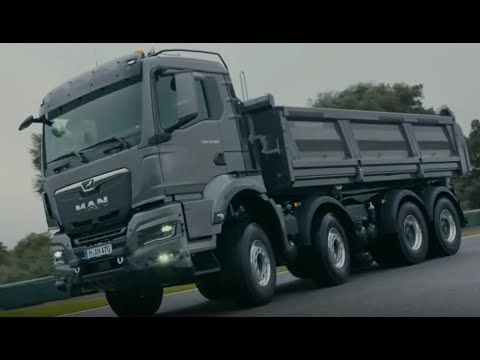 New 2021 MAN TGS Truck - Interior, Exterior. Новый 2021 MAN TGS Truck - Интерьер, Экстерьер.