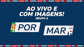 AO VIVO E COM IMAGENS: PORTUGUESA X MARICÁ - RODADA 6 - GRUPO X - CARIOCÃO 2026