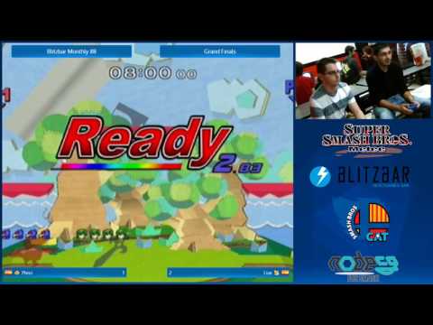 Blitzbar Monthly #8 - Liax (Fox) vs Plinci (Sheik) - Grand Final - Melee Singles