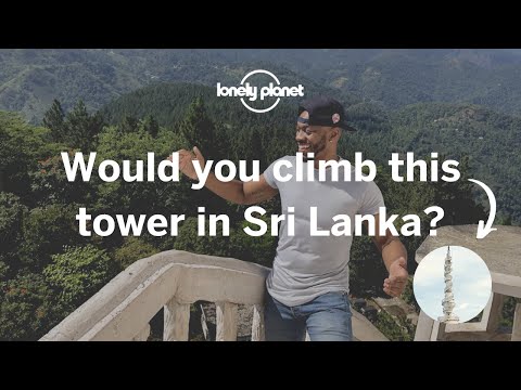 你會爬斯里蘭卡的安布魯瓦塔嗎？ (Would you climb the Ambuluwawa Tower in Sri Lanka?)