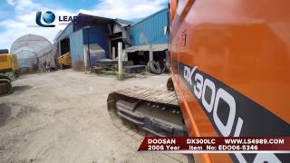 preview picture of video 'EDO06-5346 DOOSAN DX300LCA 2006 USED EXCAVATOR LEADERS CONSTRUCTION MACHINERY THUND VOLVO HYUNDAI'