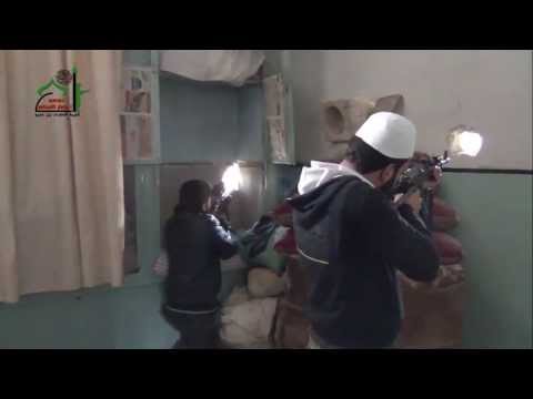 اشتباكات يخوضها مقاتلوا كتيبة المقداد بن عمرو مع قوات النظام في مدينة داريا في ريف دمشق