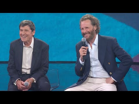 Lorenzo Jovanotti e Gianni Morandi cantano "Evviva!" - Che Tempo Che Fa 23/04/2023