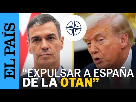 Trump suggests expelling Spain from NATO for failing to meet the 5% defense spending target.