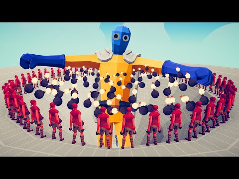 WHO CAN SURVIVE BOMB PIT? - TABS Totally Accurate Battle Simulator