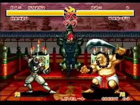 SamuraiShodown078 Wanfu vs Hanzo Hattori --北河内武芸帳--