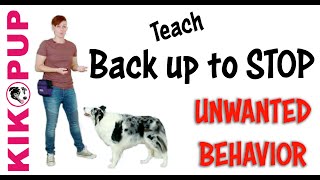 STOP UNWANTED behaviors with BACK UP!