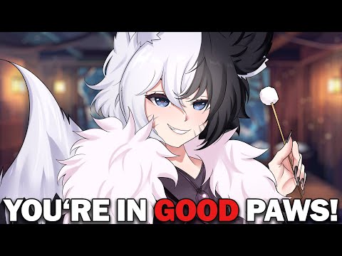 Wolf Specialist Gives You a Deep Ear Cleaning ASMR 🐺