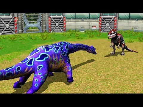 Indominus rex VS Dreadnoughtus - Jurassic Park Builder JURASSIC Tournament Android Gameplay HD