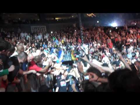 Mirko Crocop entering the arena at UFC 99