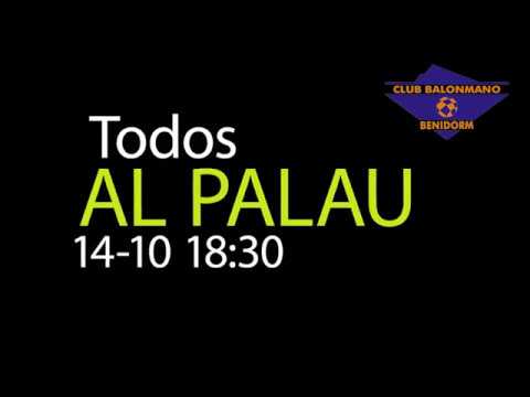 Fiesta de goles en el Palau, Club Balonmano Benidorm