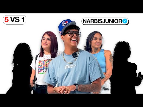NARBIS JUNIOR VS 5 MUJERES 😈🔥| Joweelito ft @hablandocomoloslocos_