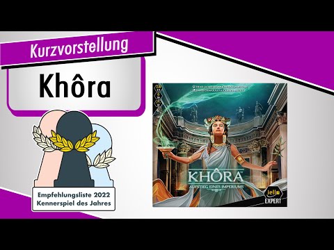 KHORA - Empfohlen KENNERSPIEL DES JAHRES 2022 - Kurzvorstellung - Spiel doch mal!